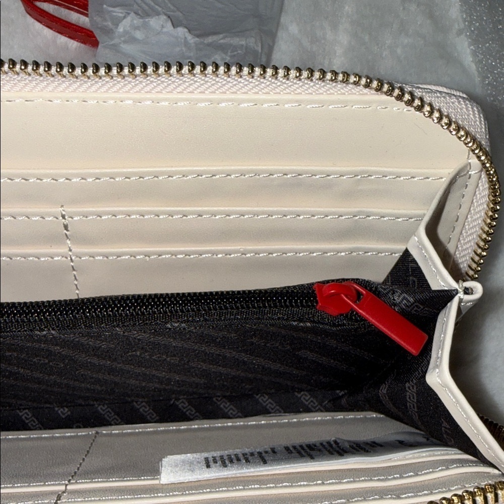 Cherry Print Wallet with Red Strap - Picture 7 of 9
